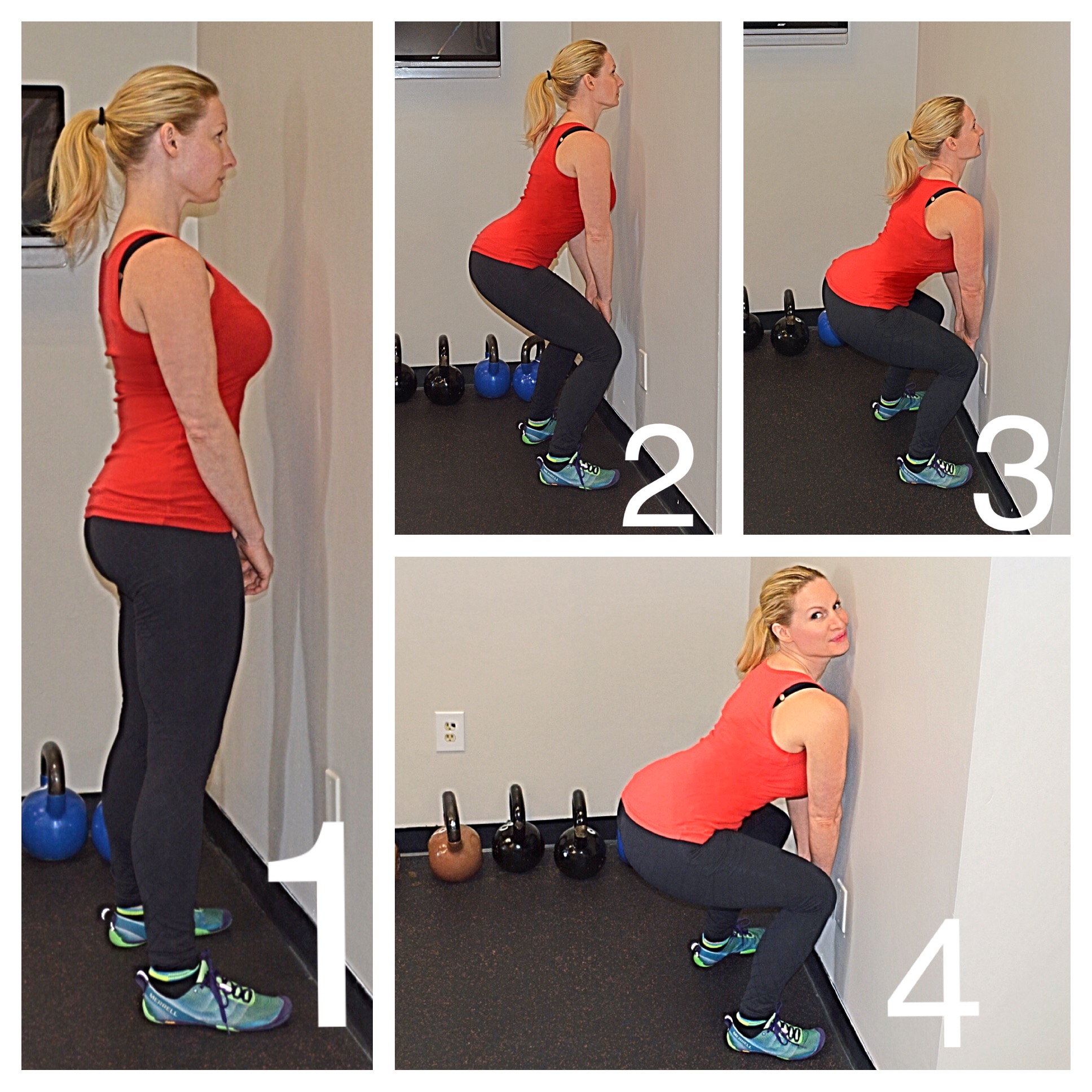 Build a Killer Squat....... Part 2 Face the Wall Squat ForeverStrong® Fitness